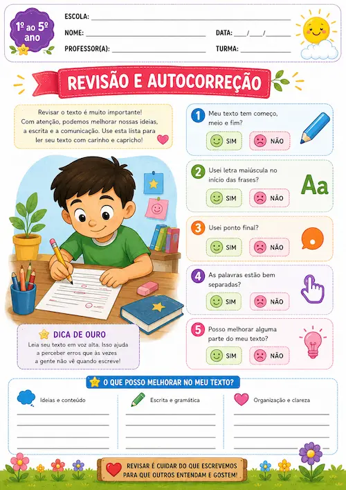 Proposta de produção de texto pronta